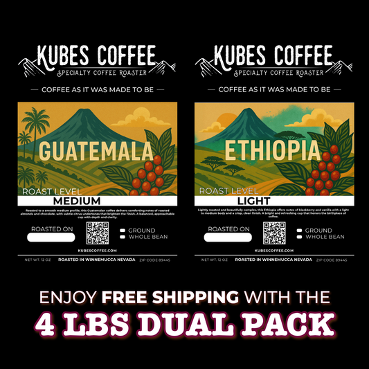 4 LBS DUAL PACK - ETHIOPIA & GUATEMALA