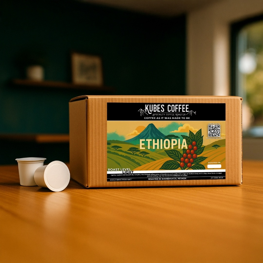 KUBES COFFEE CUPS ETHIOPIA – Kubes Coffee - Main Image