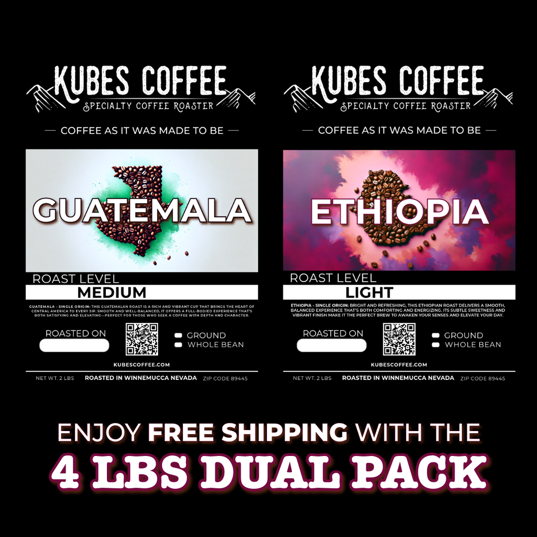 4 LBS DUAL PACK - ETHIOPIA & GUATEMALA